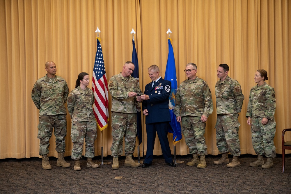 SMSgt Nearhood retires from VaANG