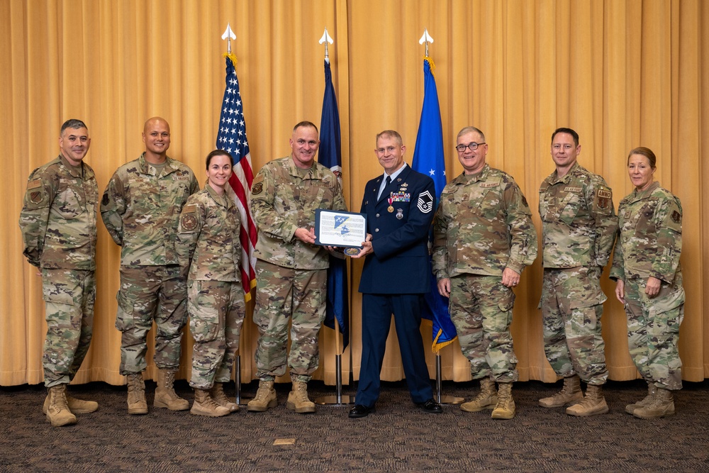 SMSgt Nearhood retires from VaANG