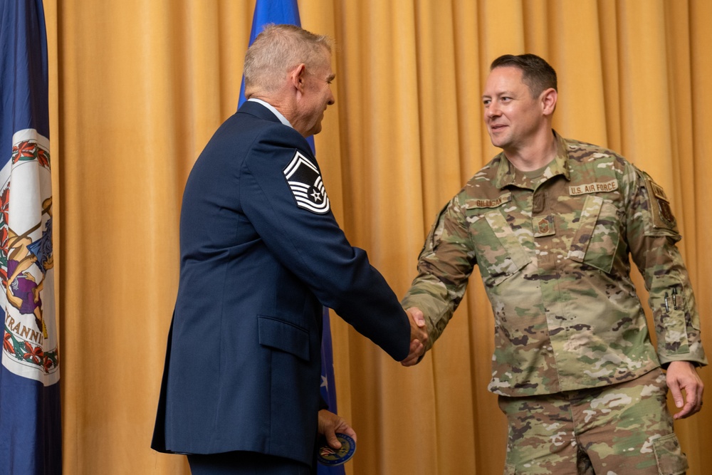 SMSgt Nearhood retires from VaANG