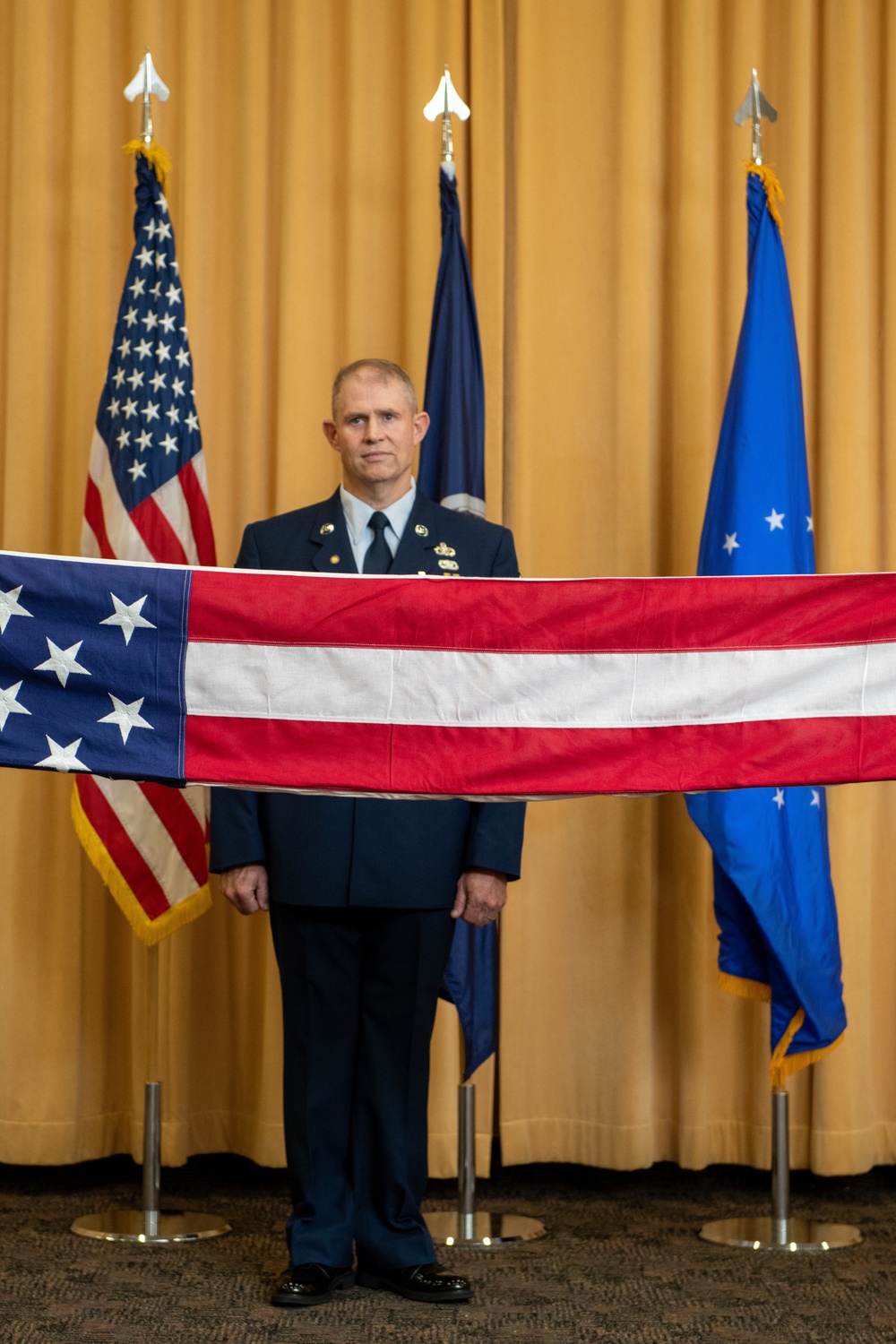 SMSgt Nearhood retires from VaANG