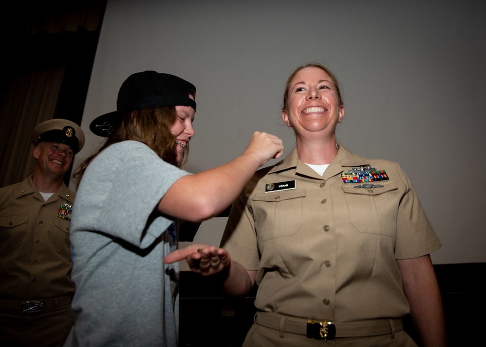 HMCM Hope Horan Frocking Ceremony