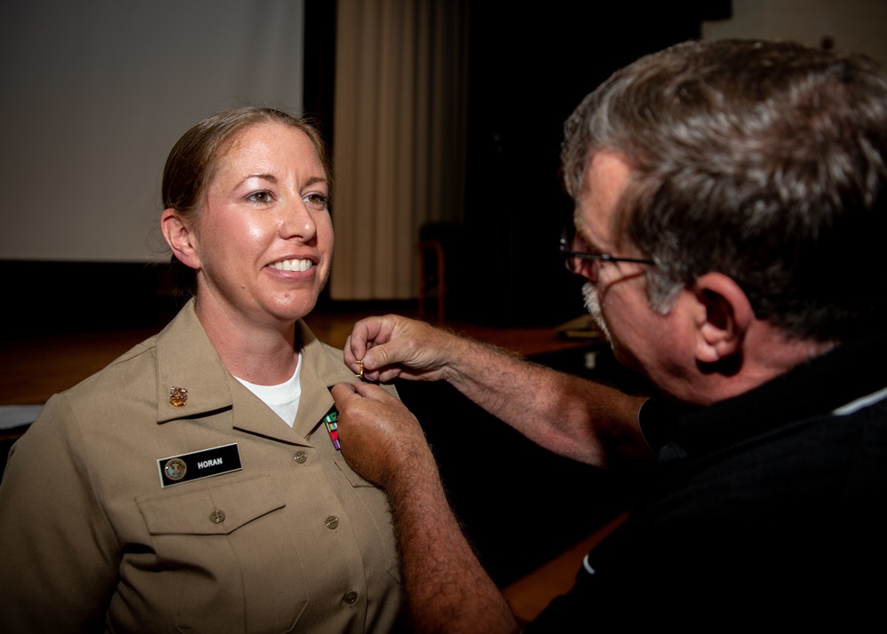 HMCM Hope Horan Frocking Ceremony