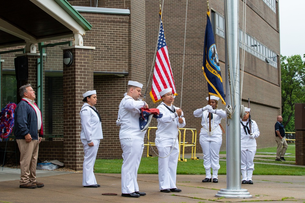 Honoring Our Fallen: Norfolk Naval Shipyards Holds Annual Memorial Day Fall-In for Colors