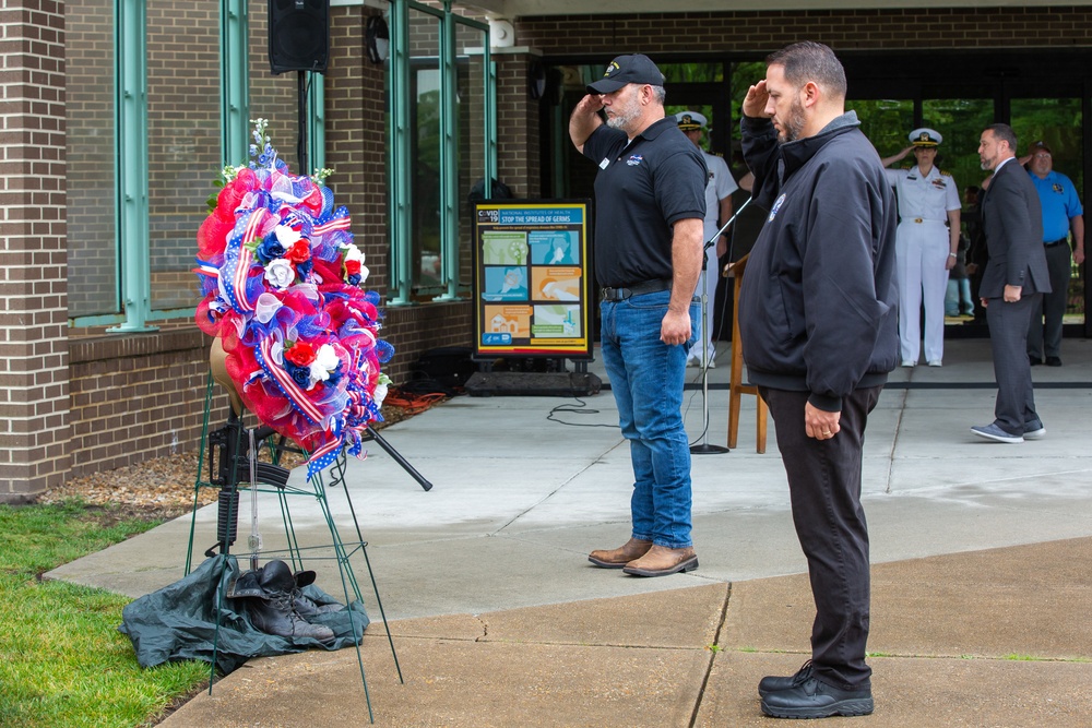 Honoring Our Fallen: Norfolk Naval Shipyards Holds Annual Memorial Day Fall-In for Colors