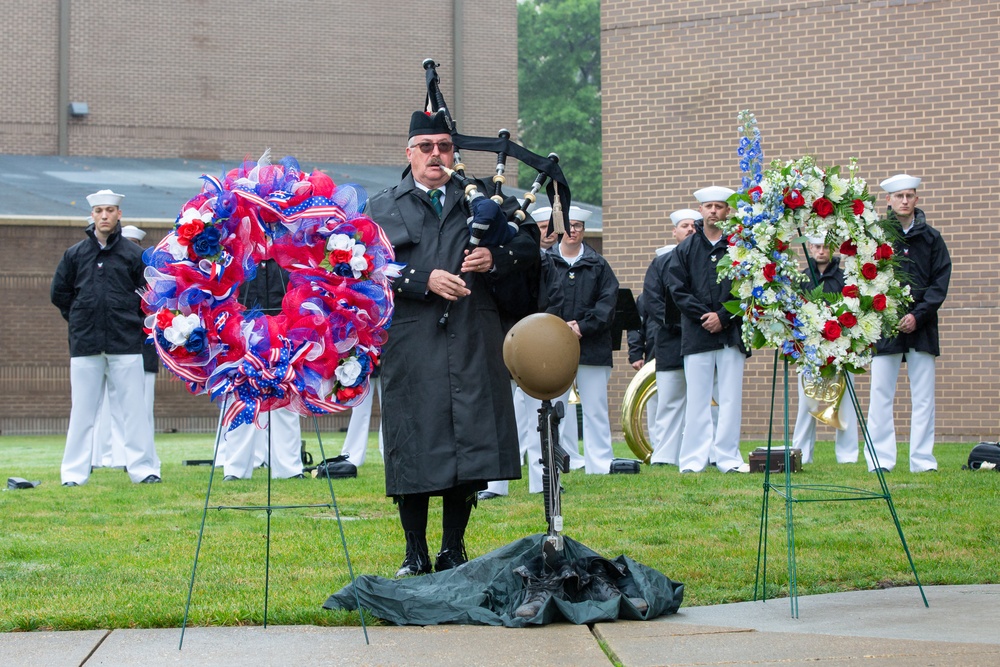 Honoring Our Fallen: Norfolk Naval Shipyards Holds Annual Memorial Day Fall-In for Colors