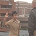 Reenlistment ceremony aboard Battleship Wisconsin