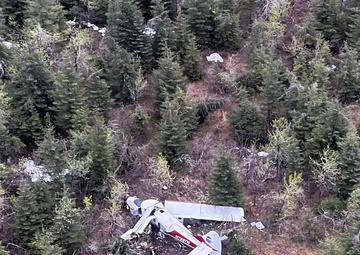 Coast Guard medevacs individuals after plane crash at Dry Bay Airstrip, Alaska