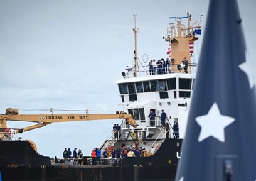 Coast Guard sets historic Francis Scott Key Memorial Buoy in Patapsco River