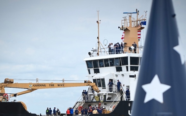 Coast Guard sets historic Francis Scott Key Memorial Buoy in Patapsco River