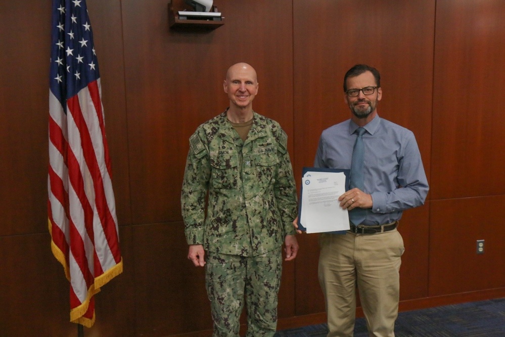 NSWCPD Recognizes Employees at Quarterly Awards Ceremony