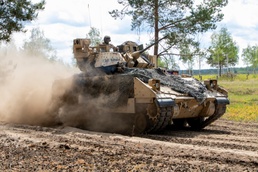 4ID Soldiers Participate in a Live-Fire Exercise during DEFENDER-Europe 22