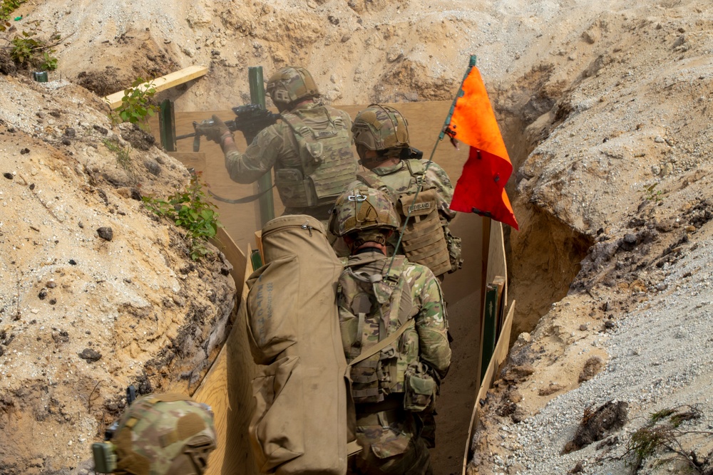 4ID Soldiers Participate in a Live-Fire Exercise during DEFENDER-Europe 22