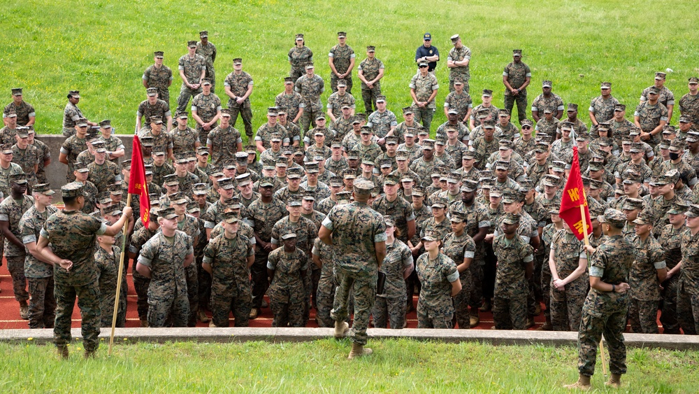 Quantico Security Battalion Formation