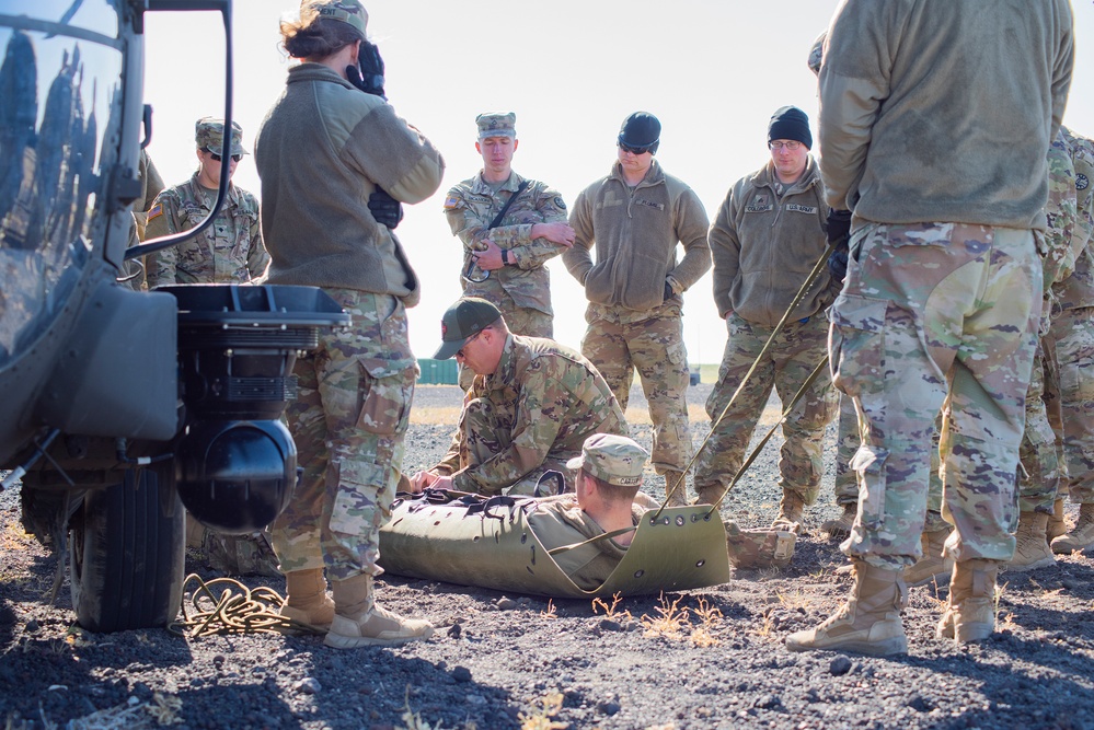 Idaho Army National Guard conducts joint medevac, casualty training Idaho Army National Guard conducts joint medevac, casualty training