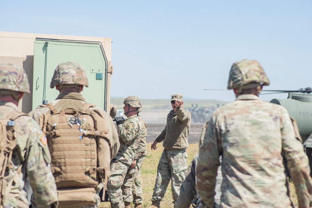 Idaho Army National Guard conducts joint medevac, casualty training Idaho Army National Guard conducts joint medevac, casualty training