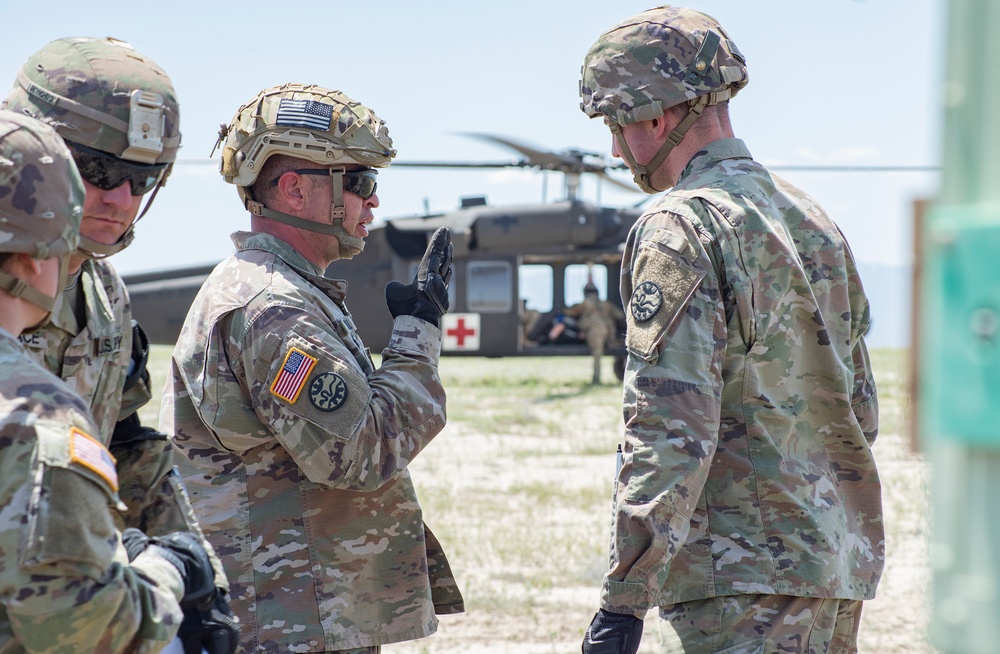 Idaho Army National Guard conducts joint medevac, casualty training Idaho Army National Guard conducts joint medevac, casualty training