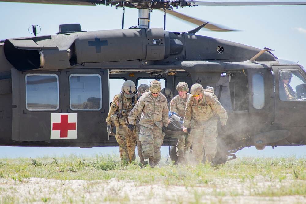 Idaho Army National Guard conducts joint medevac, casualty training Idaho Army National Guard conducts joint medevac, casualty training