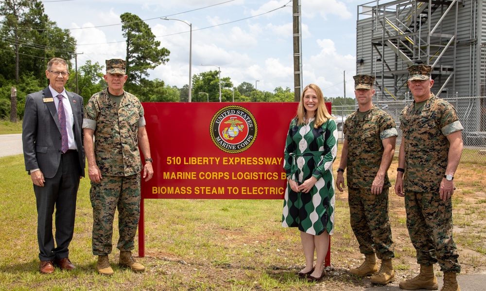Marine Corps Logistics Base Albany Net Zero Ceremony
