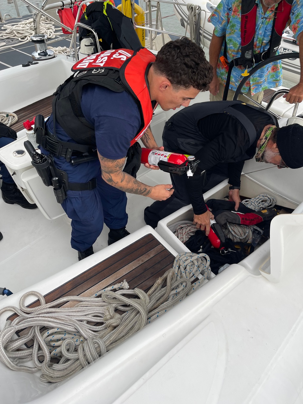 Coast Guard assists 2 aboard disabled sailing vessel off Galveston, Texas