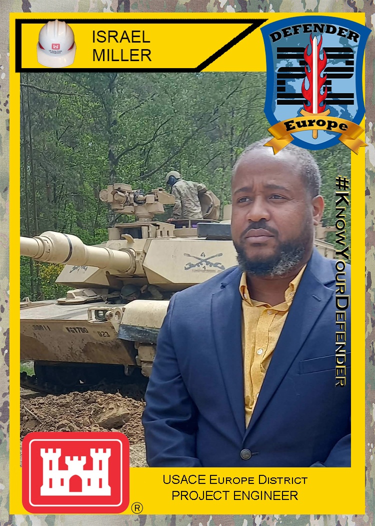 Know Your Defender - Project Engineer Israel Miller