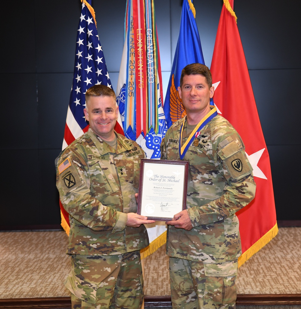 Order of St. Michael - Bronze Award Presentation