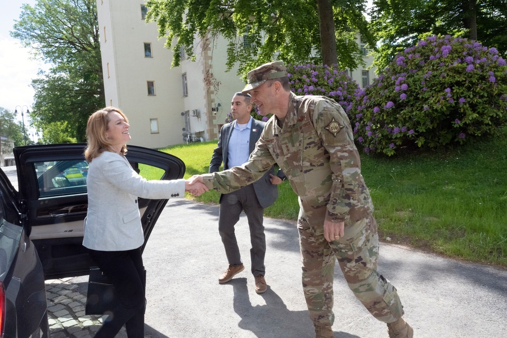 Deputy Secretary of Defense Hicks Visits EUCOM