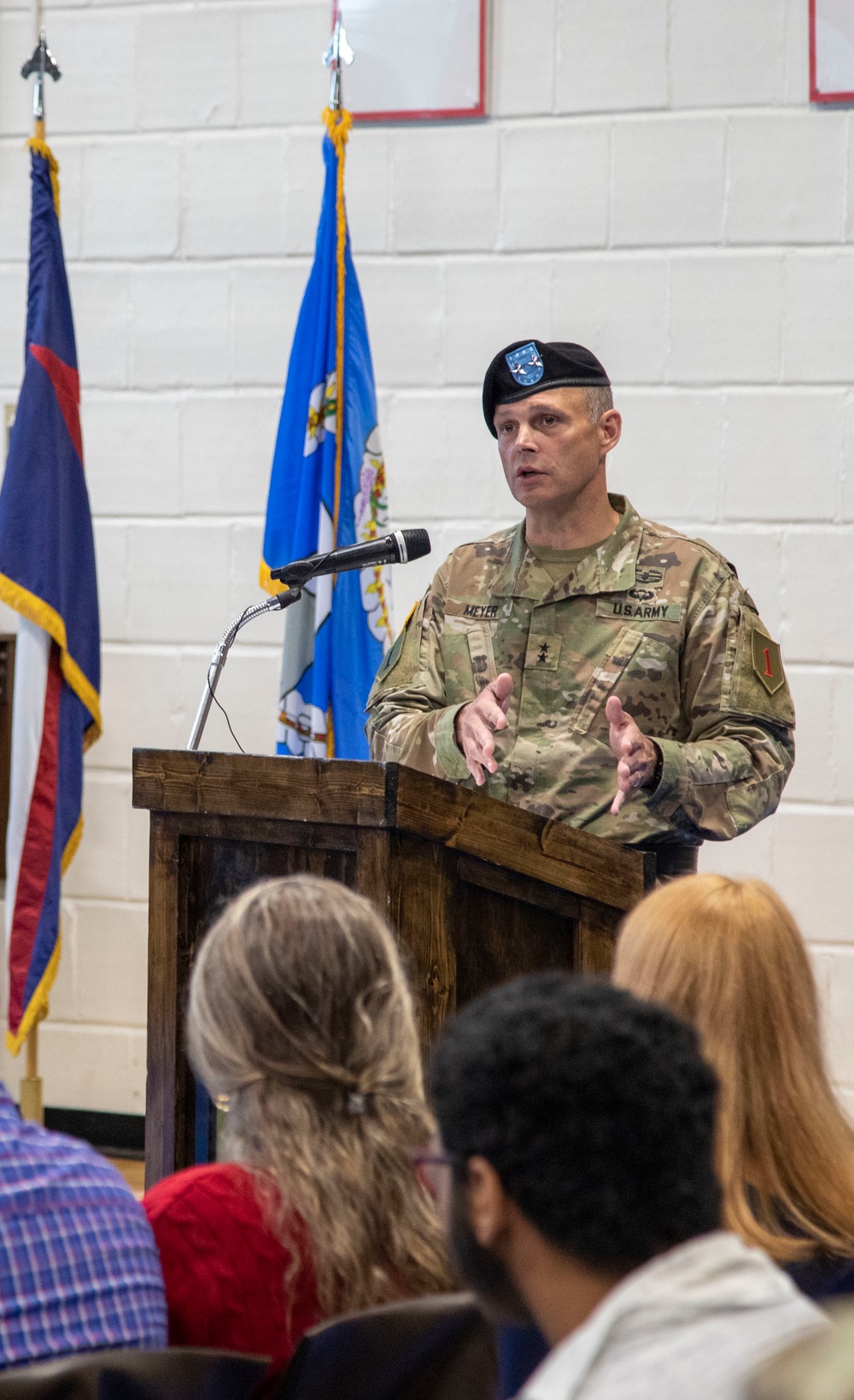 LAST MARCH OF THE BULL: COL. T.B. SMITH RELINQUISHES COMMAND OF DAGGER BRIGADE TO COL. BRYAN M. HARRIS