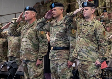 LAST MARCH OF THE BULL: COL. T.B. SMITH RELINQUISHES COMMAND OF DAGGER BRIGADE TO COL. BRYAN M. HARRIS