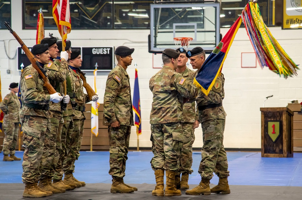 LAST MARCH OF THE BULL: COL. T.B. SMITH RELINQUISHES COMMAND OF DAGGER BRIGADE TO COL. BRYAN M. HARRIS