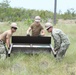 NMCB-14 installs an informative sign highlighting local wildlife at Boca Chica Field, Naval Air Station Key West.