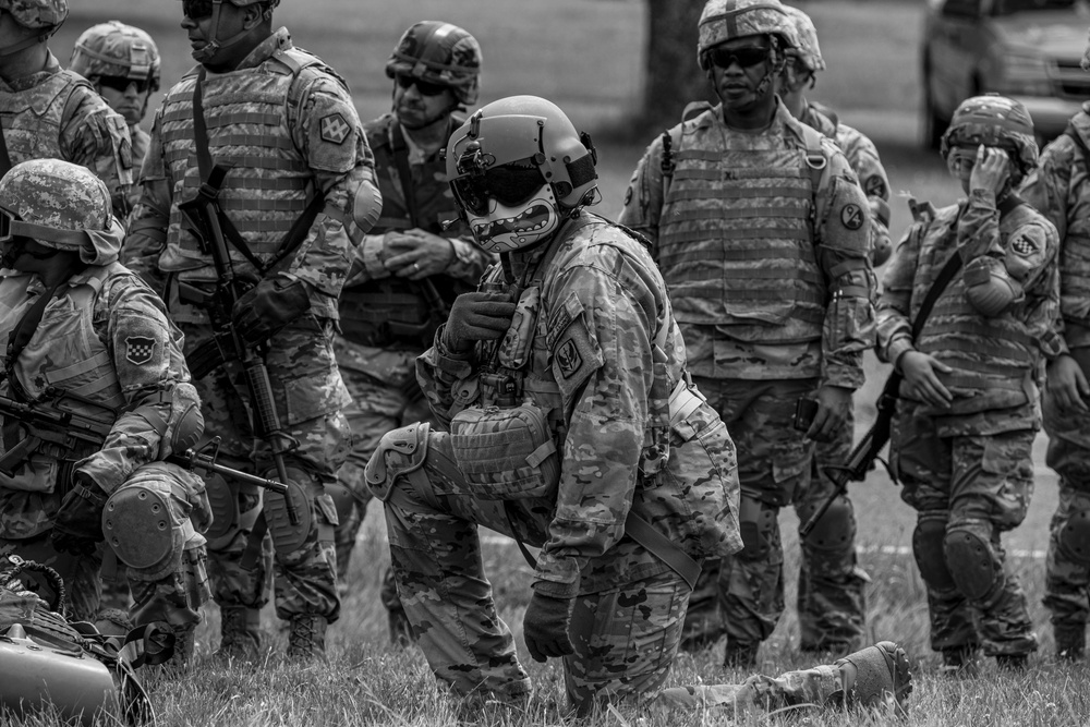 New Jersey MEDEVAC Supports Combat Lifesaver Course
