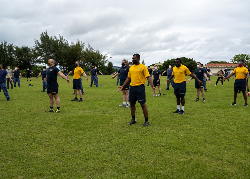 Rajio Taisou at White Beach Naval Facility