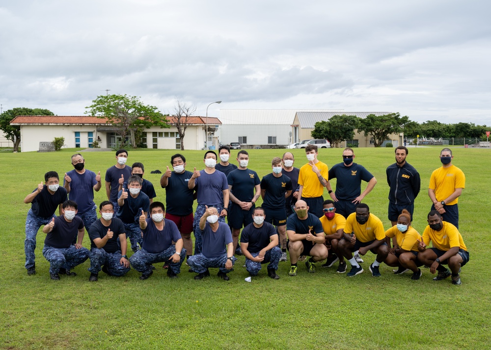 Rajio Taisou at White Beach Naval Facility