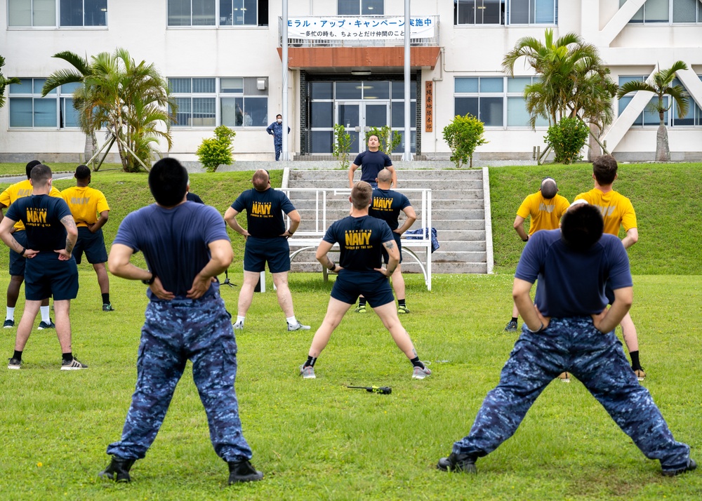 Rajio Taisou at White Beach Naval Facility