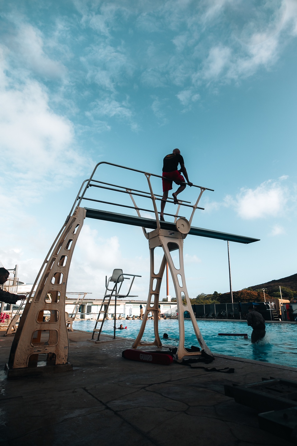 3d MLR Marines Conduct Annual Swim Qualification