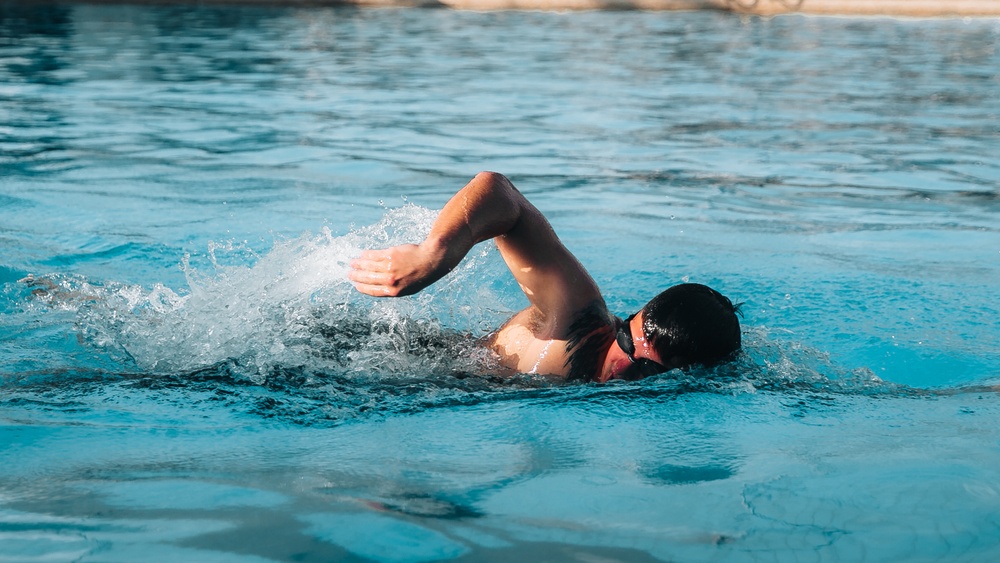 3d MLR Marines Conduct Annual Swim Qualification