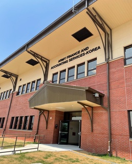 Army Finance Center and Accounting Services-Korea building project complete