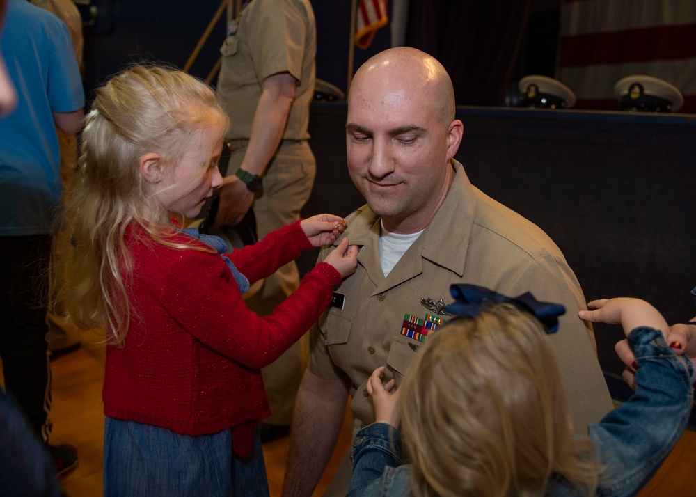 CPO Frocking Ceremony