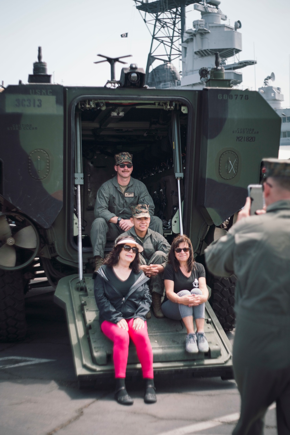 LA Fleet Week: 15th MEU Marines Prepare Exposition Site