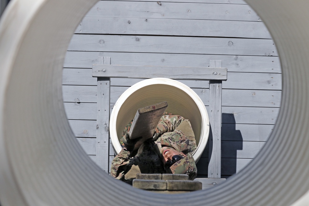 First to navigate Double Culvert obstacle