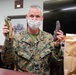OKINAWAN NURSERY SCHOOL PRINCIPAL VISITS CAMP SCHWAB COMMANDER, BRINGS GIFTS