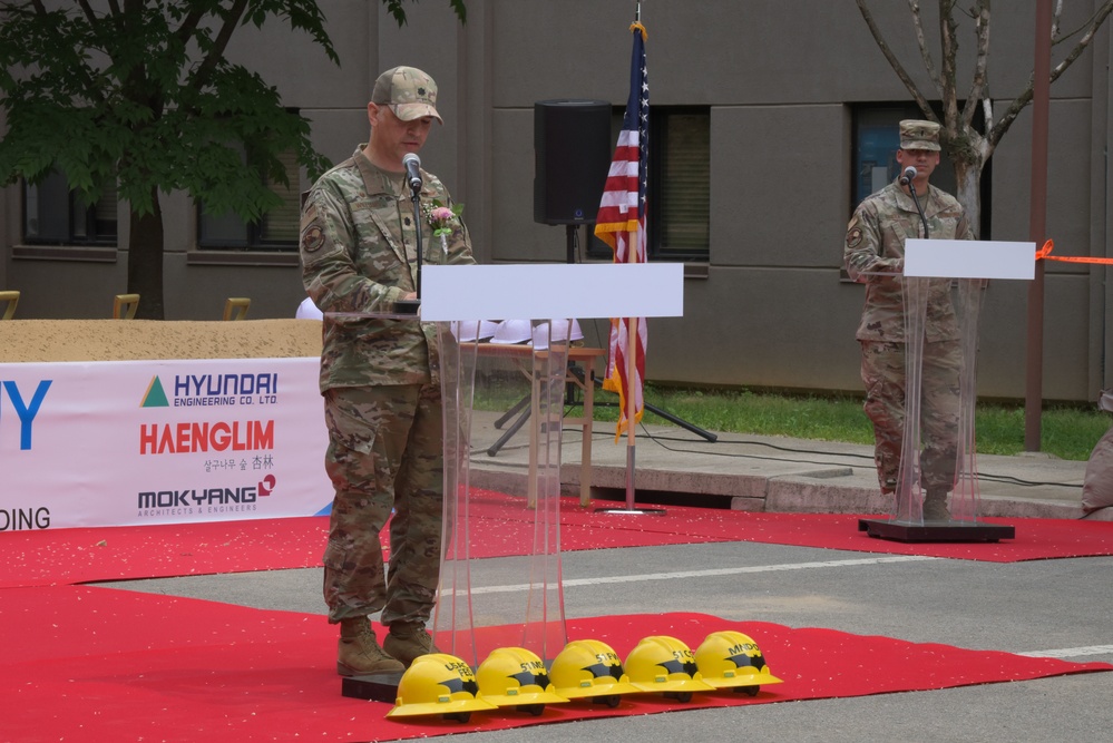 51st CS breaks ground for new HQ