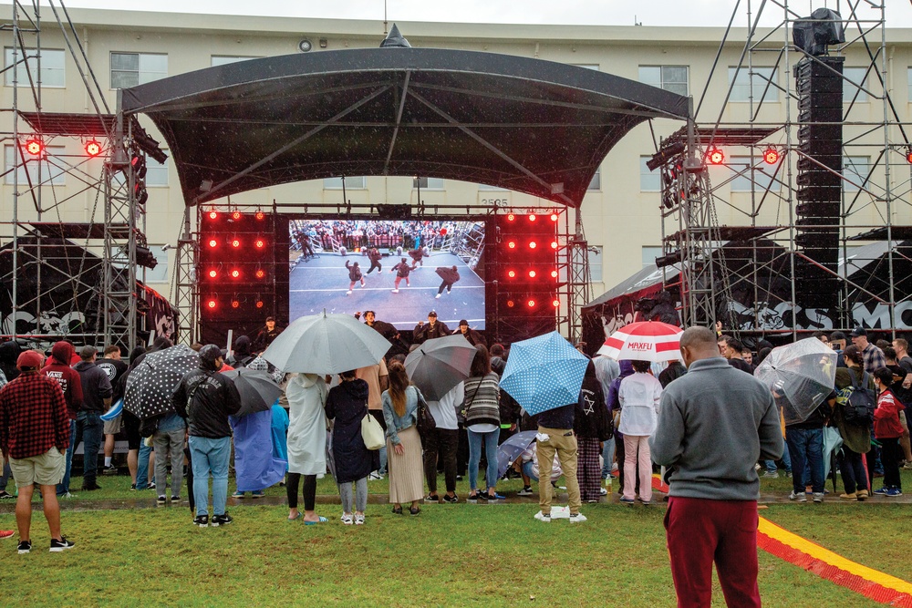 RAIN WON’T STOP US!  SCHWAB FESTIVAL PERSONIFIES EACH PARTICIPANT’S THOUGHT