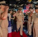 USS Chancellorsville (CG 62) Conducts a Change of Command Ceremony