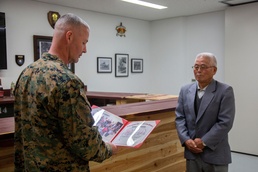 NEVER TOO LATE TO LEARN: 82-YEAR-OLD RECEIVES HONORARY STUDENT AWARD