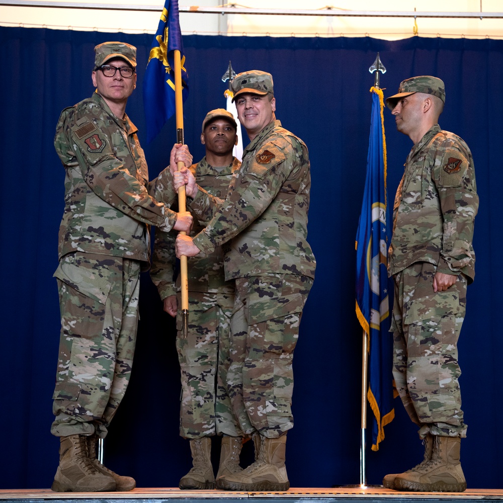 35th LRS Change of Command