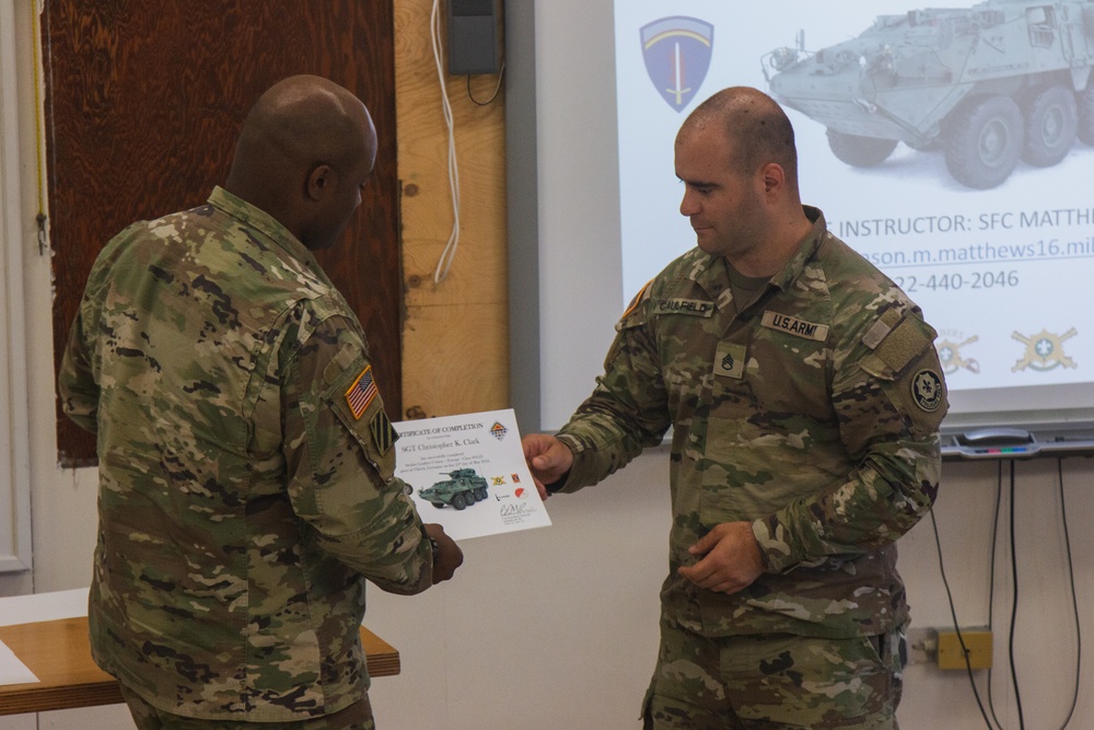 DVIDS Images U.S. Army Soldiers Graduate from Stryker Leader Course