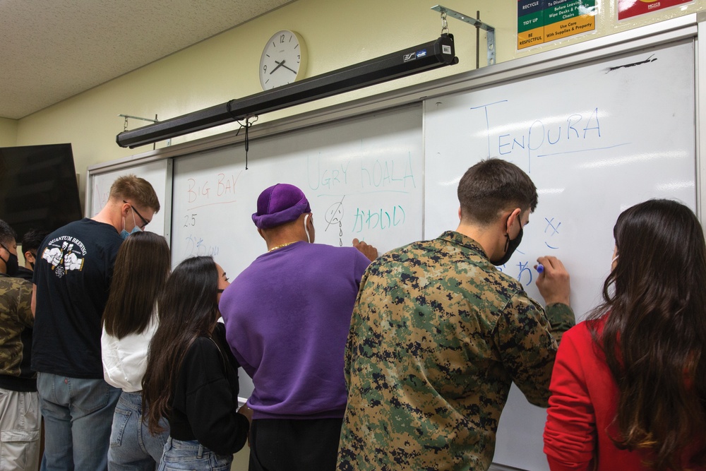 COMMUNITY RELATIONS LONG-STANDING EFFORT: ENGLISH CLASS FOR ADULT STUDENTS