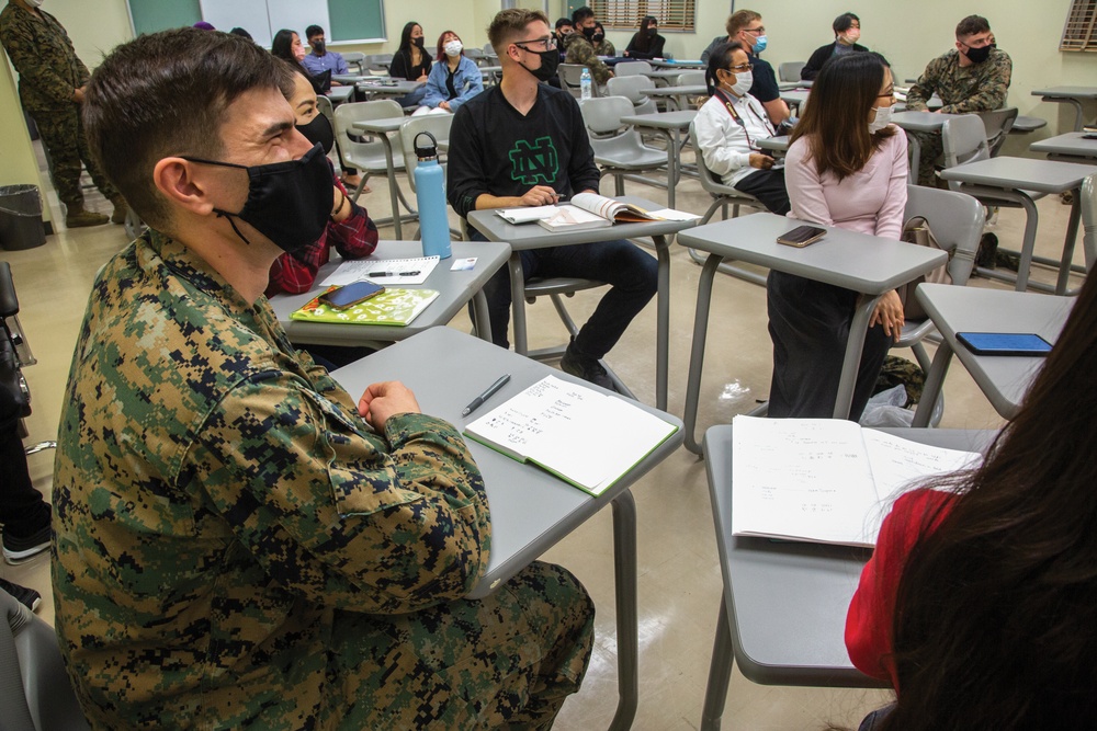 COMMUNITY RELATIONS LONG-STANDING EFFORT: ENGLISH CLASS FOR ADULT STUDENTS