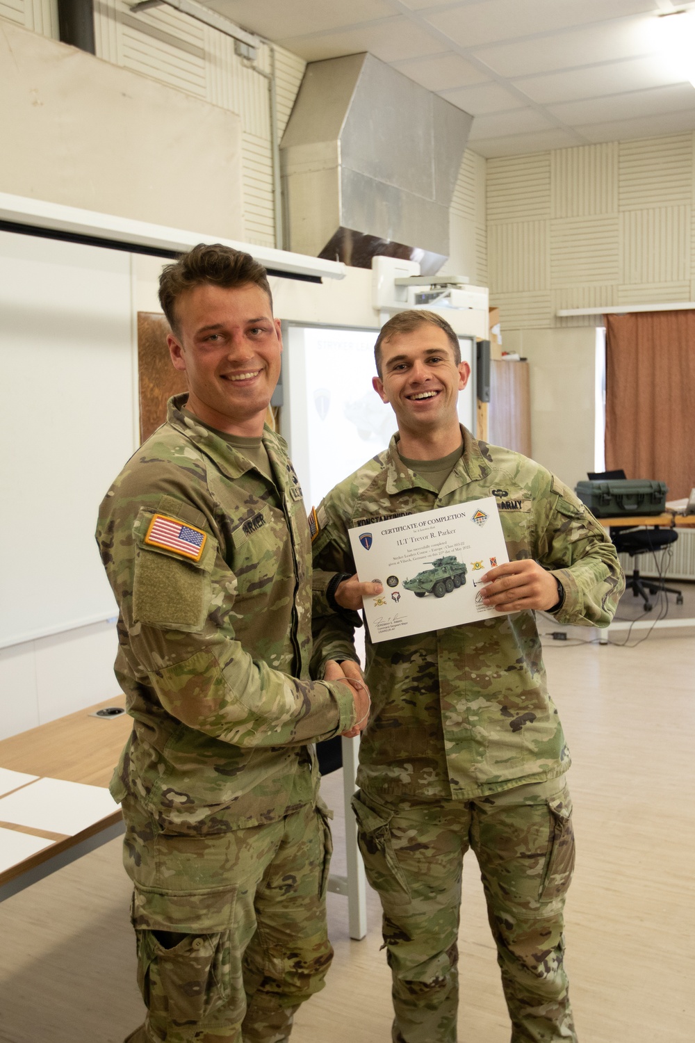 U.S. Soldiers graduate from Stryker Leader Course in Vilseck, Germany